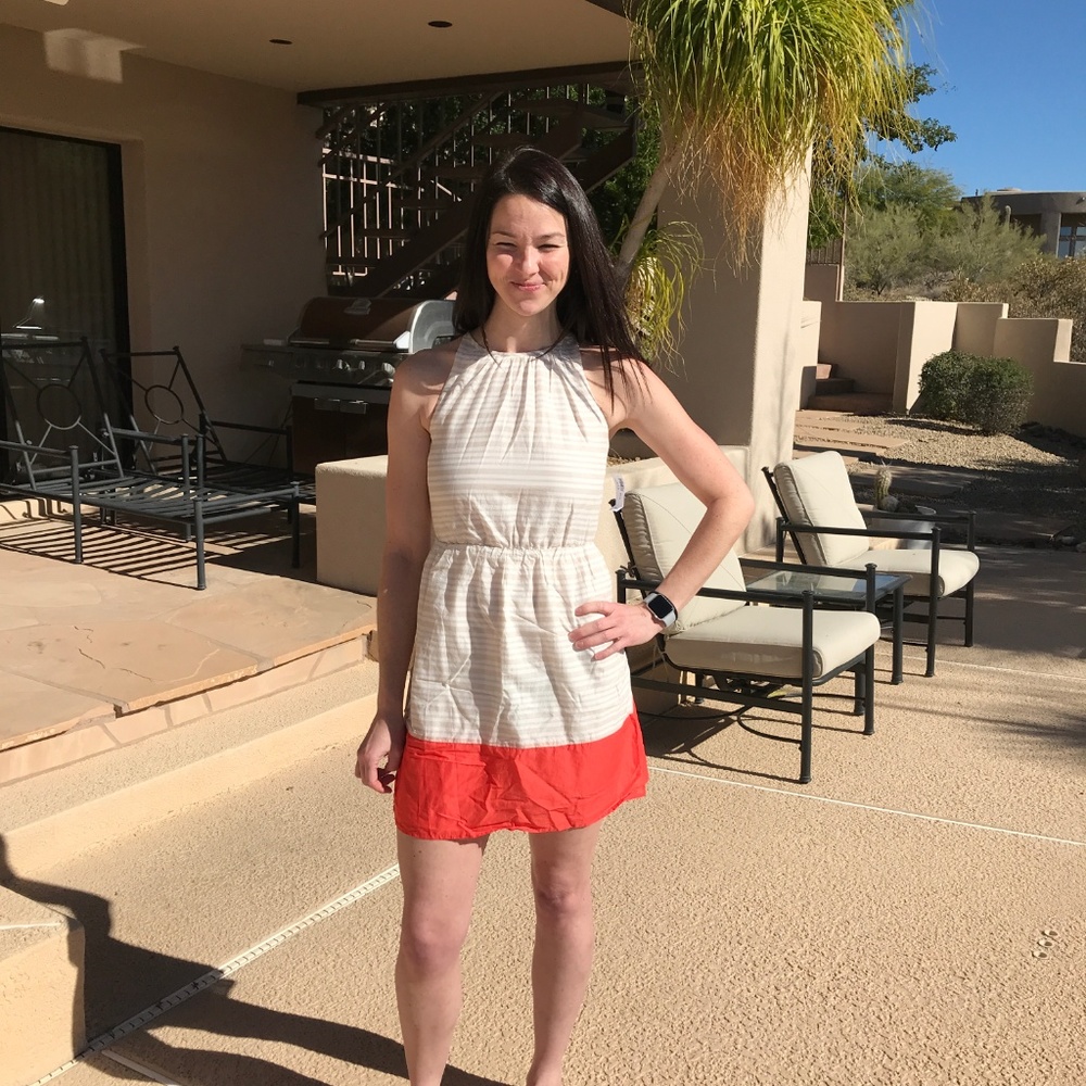 Nautical ⚓️ Striped Color-block Sundress ☀️